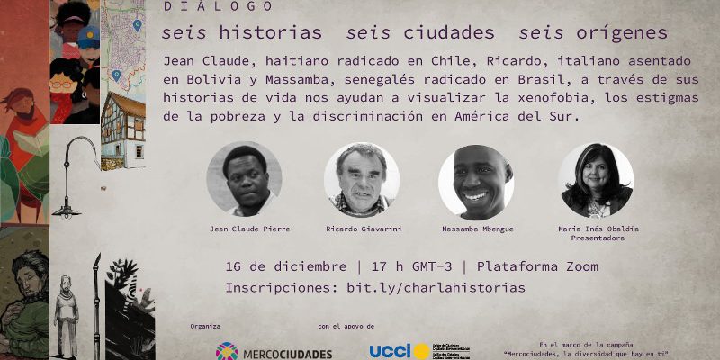 CHARLA: Compartimos Experiencias De Vida Y Dialogamos Sobre Migración, Discriminación Y Pobreza En América Del Sur