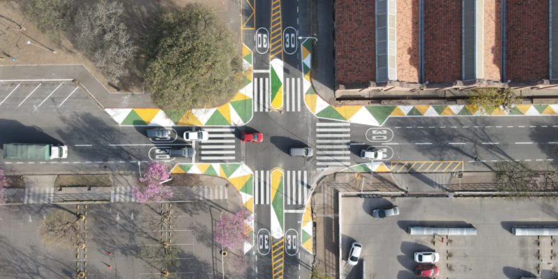 El Municipio Ejecutó Una Nueva Intervención Urbanística Para Mejorar La Seguridad Vial